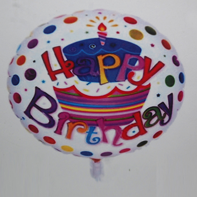 "Happy Birthday Foil Balloon - Code 1108-002 - Click here to View more details about this Product